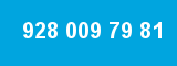 928 009 79 81 928 009 79 81